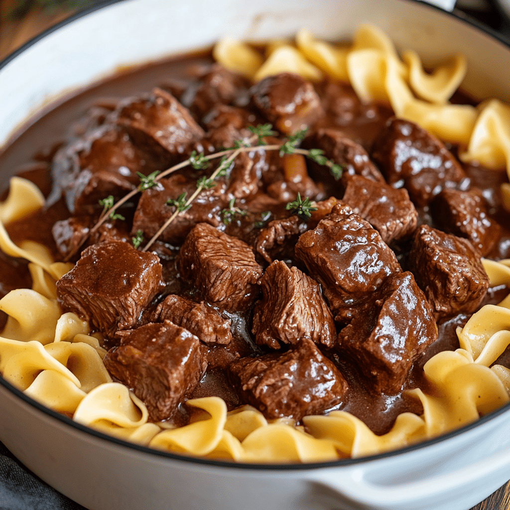 Easy Beef and Noodles