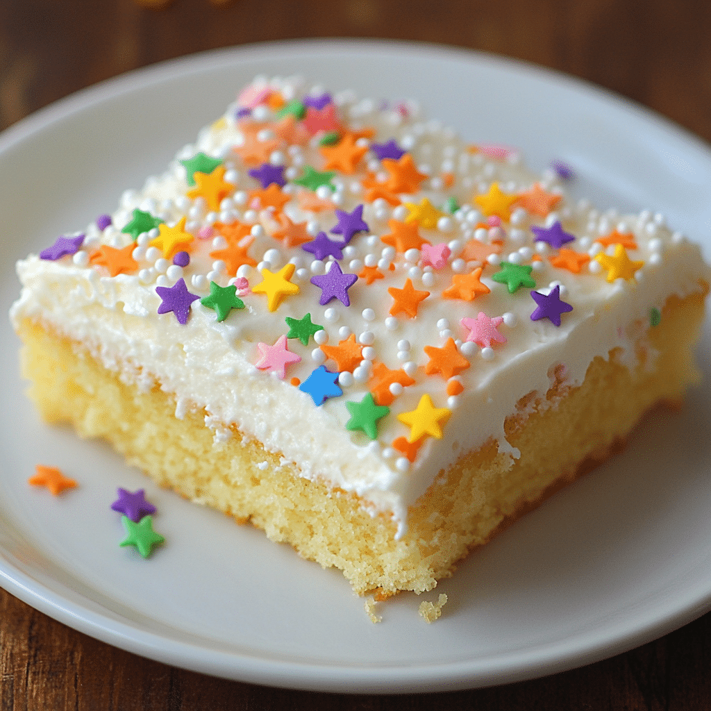 Easy Vanilla Cake