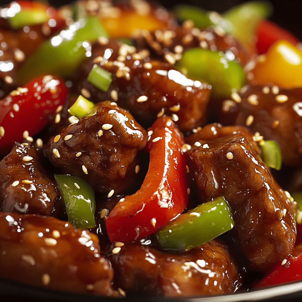 Easy Chinese Pepper Steak Recipe