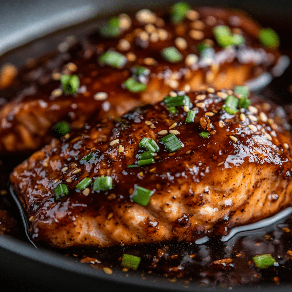 Easy Baked Teriyaki Salmon