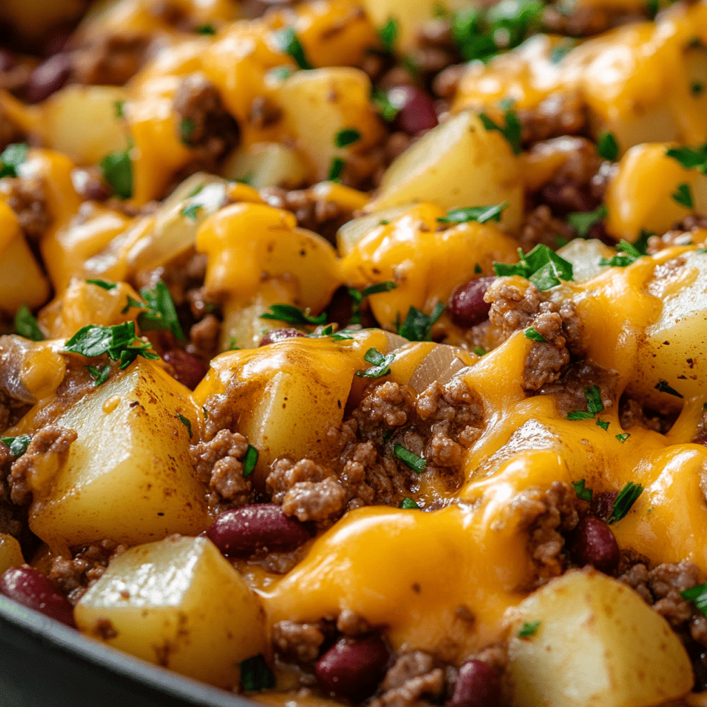 Slow Cooker Cowboy Casserole