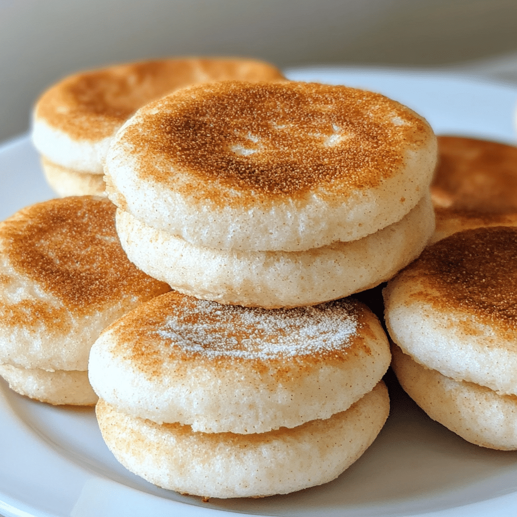 Vegan Sourdough English Muffins Recipe