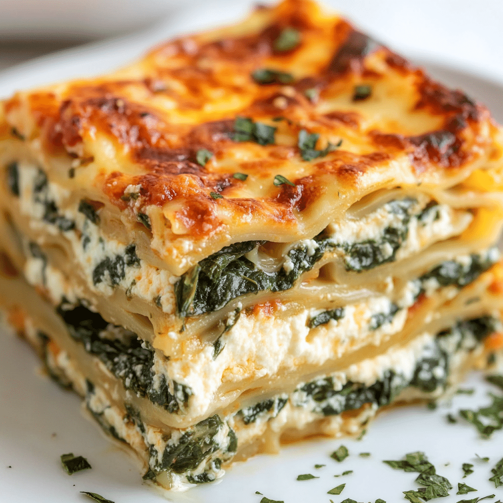 Spinach Lasagna with Ricotta Recipe