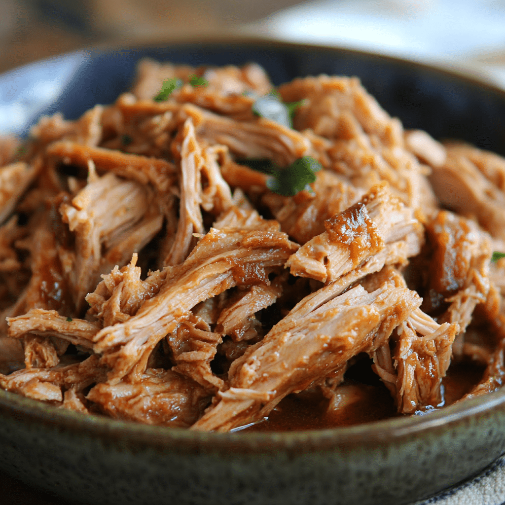 Slow Cooker Pulled Pork (Oven Roasted Option)