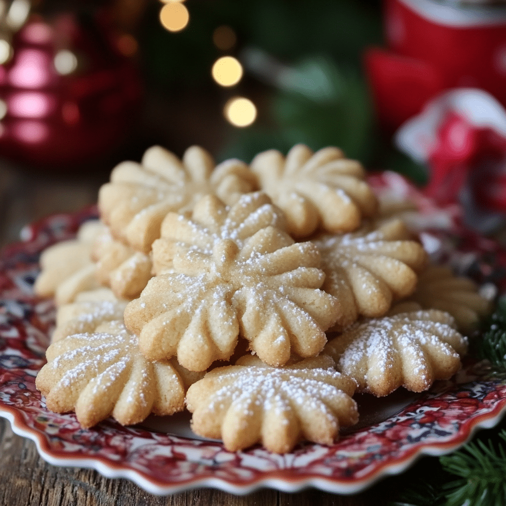 Old Fashioned Spritz Cookies