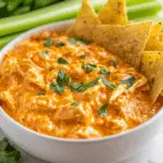 Greek Yogurt Buffalo Chicken Dip