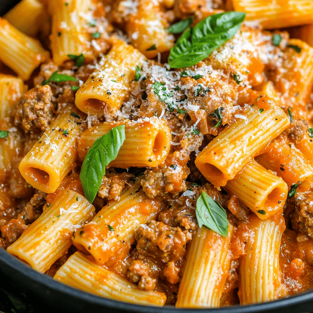 Spicy Italian Sausage Pasta