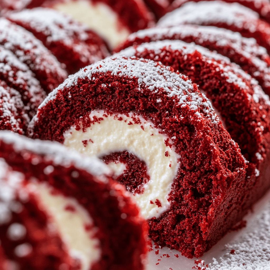 Red Velvet Cake Roll