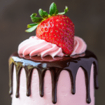 Chocolate-Covered Strawberry Mini Cakes