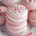 Peppermint Macarons