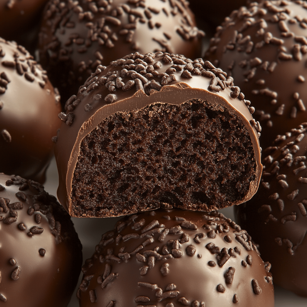 Easy Brownie Truffles