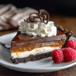 Chocolate Caramel Cream Pie