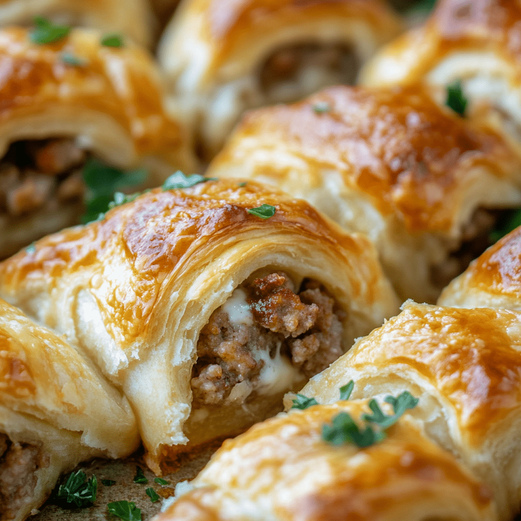 Sausage Cream Cheese Crescents