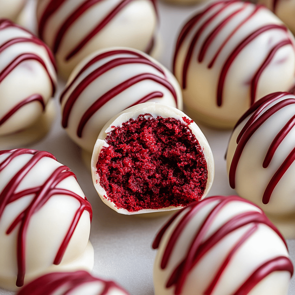 Red Velvet Cake Balls