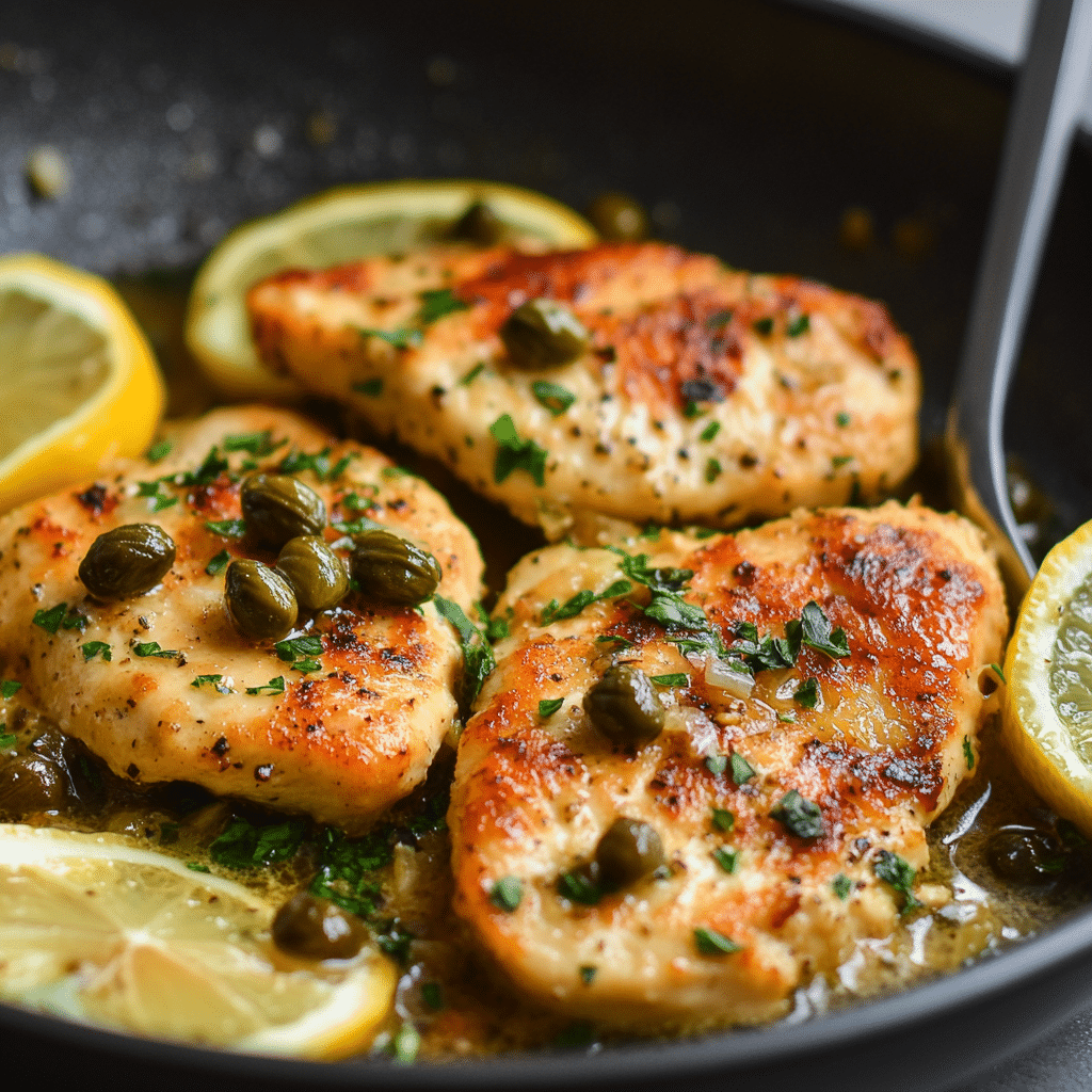 Chicken Piccata with Lemon Sauce Recipe