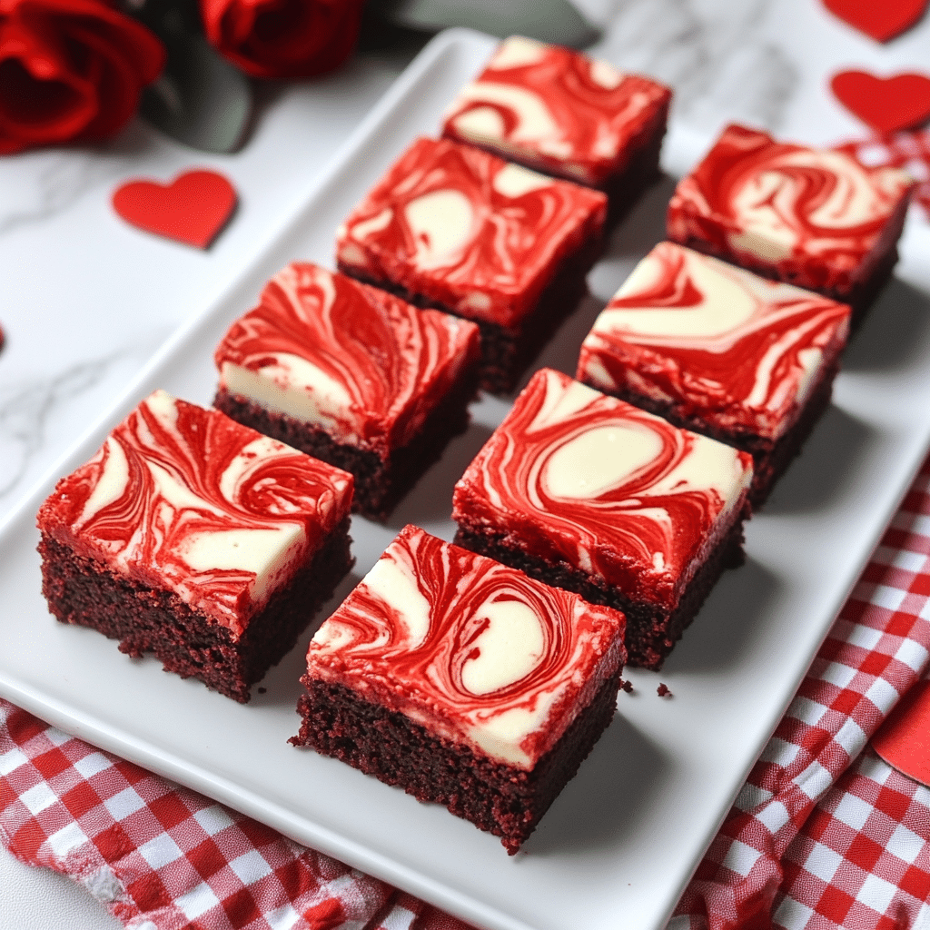 Red Velvet Cheesecake Brownies