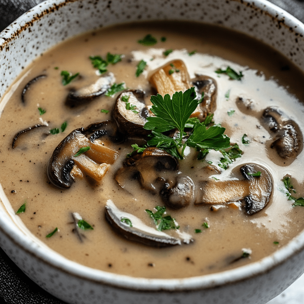 Creamy French Onion and Mushroom Soup Recipe