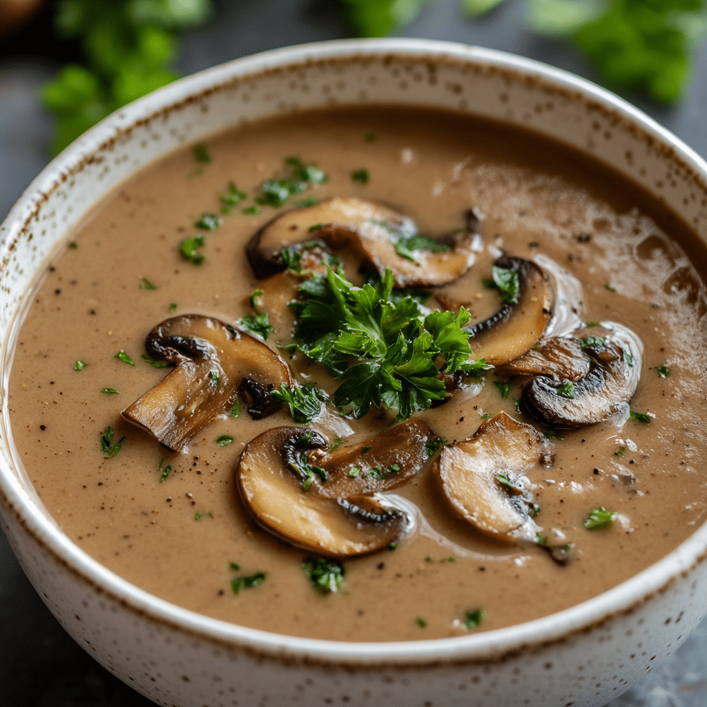 Creamy French Onion and Mushroom Soup Recipe