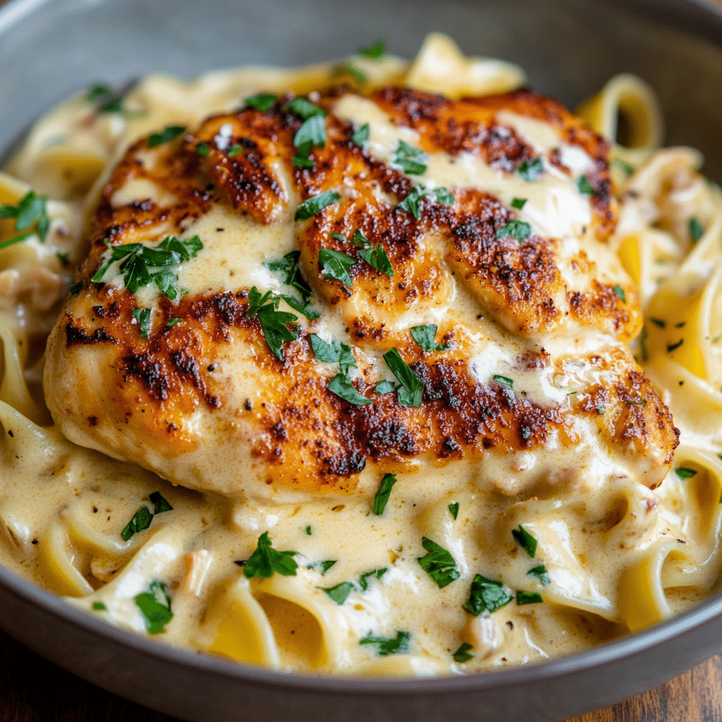 Chicken with Buttered Noodles