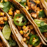 Barbecue Chicken Street Corn Tacos