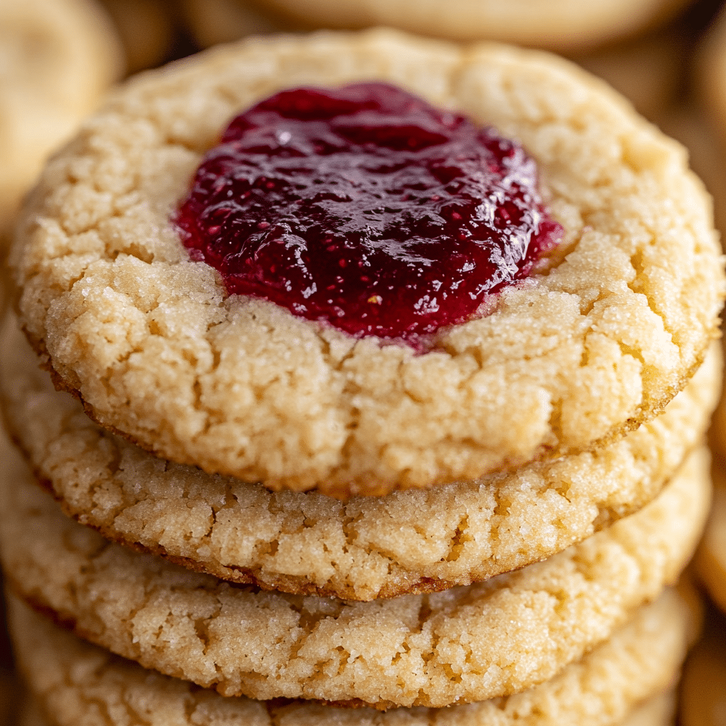 Raspberry Thumbprint Cookies Recipe