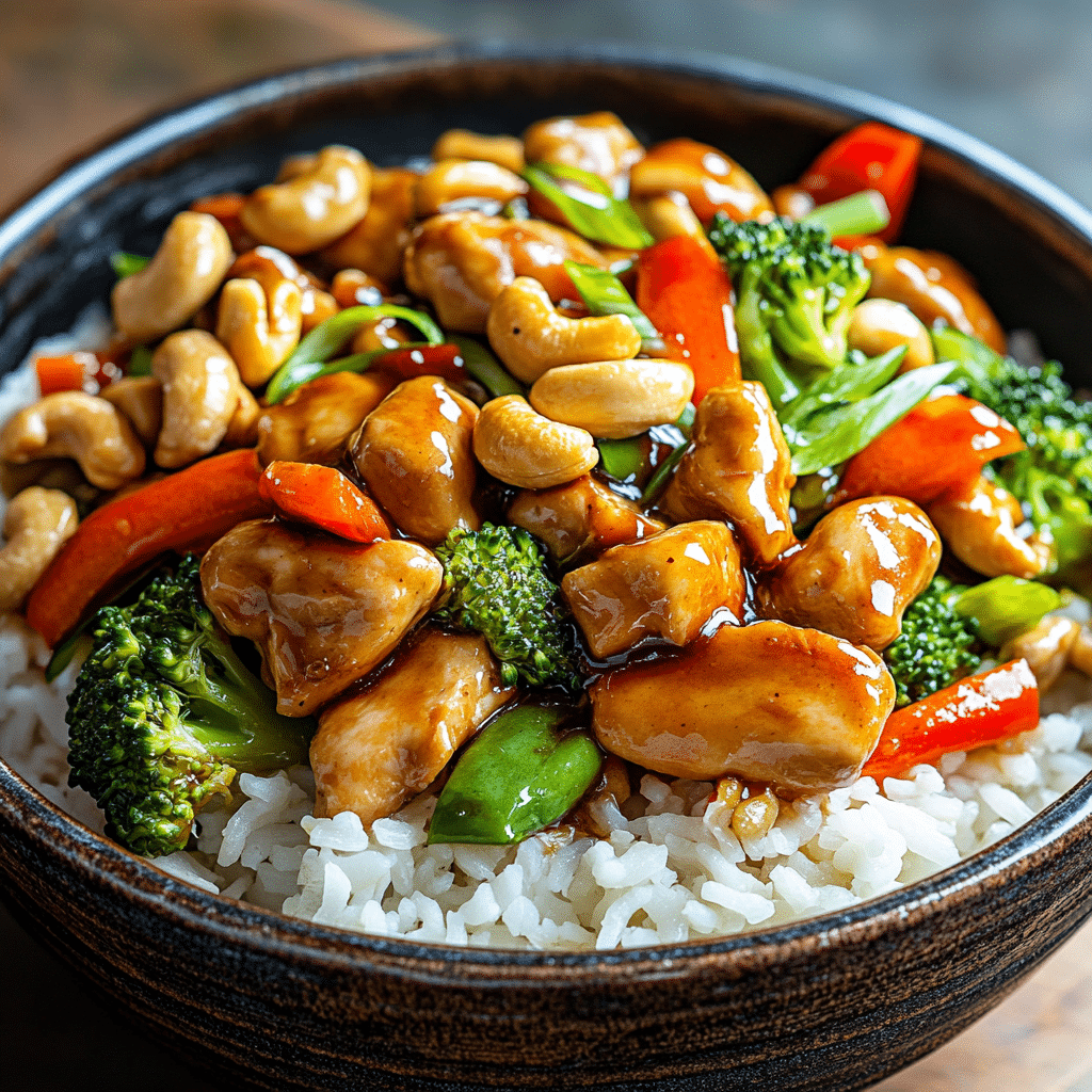 Cashew Chicken Recipe