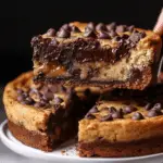 Deep Dish Cookie Pie (Keto & Low-Carb Option)