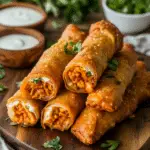 Buffalo Chicken Egg Rolls Recipe