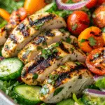 Mediterranean Delight: Tzatziki Chicken Salad