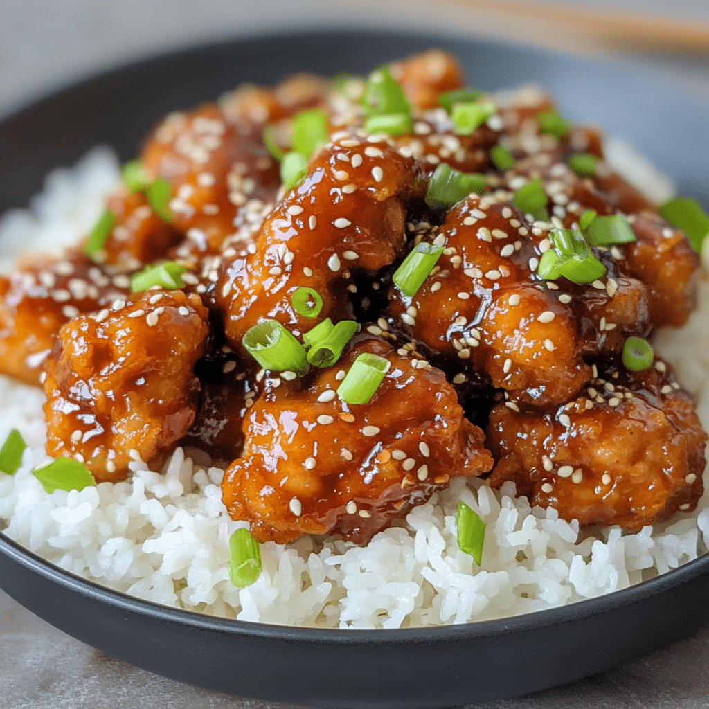 Easy Sesame Chicken Recipe