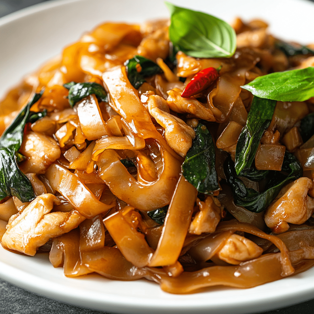 Thai Drunken Noodles (Pad Kee Mao)