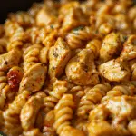 Cajun Cream Cheese Chicken Pasta Bake