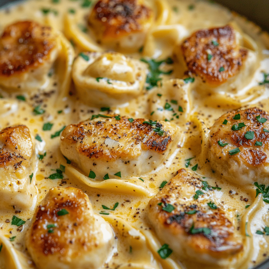 Creamy Cajun Chicken Tortellini