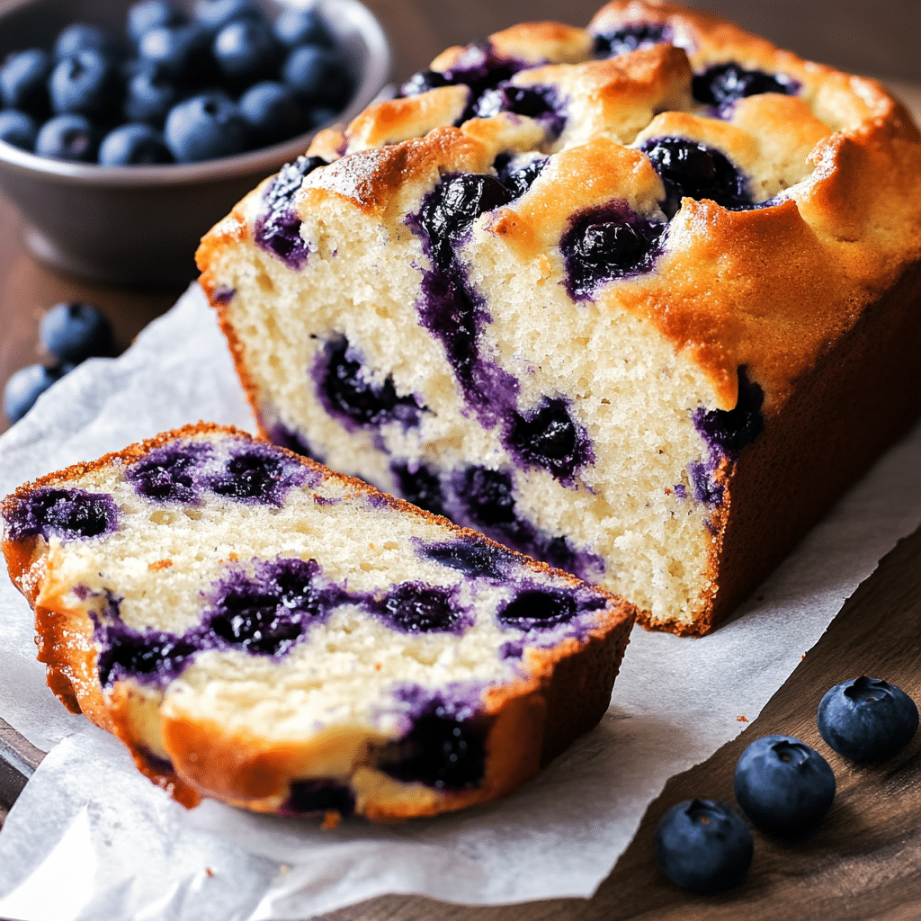 Blueberry Cream Cheese Bread Recipe