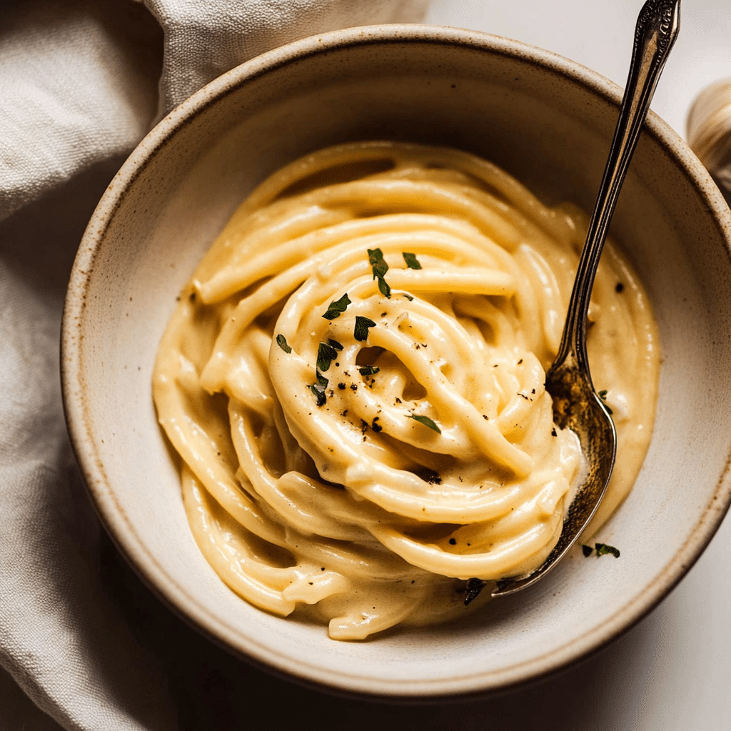 Quick Creamy Garlic Sauce