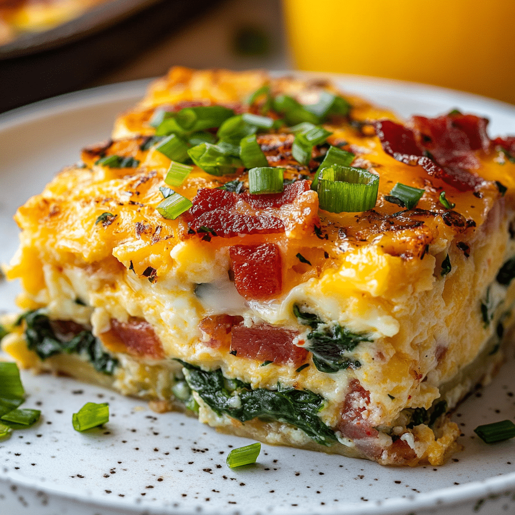 Cottage Cheese Egg Bake