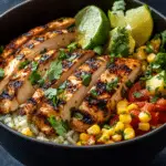 Vibrant Mexican Street Corn Chicken Bowl