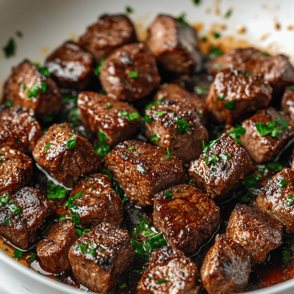 Garlic Butter Steak Bites