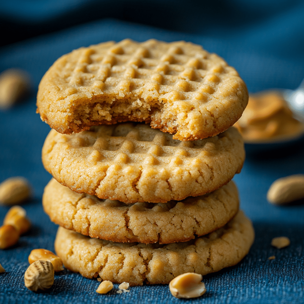 Old-Fashioned Peanut Butter Cookies