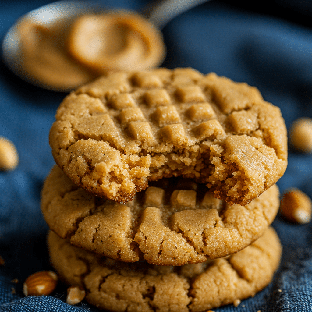 Old-Fashioned Peanut Butter Cookies