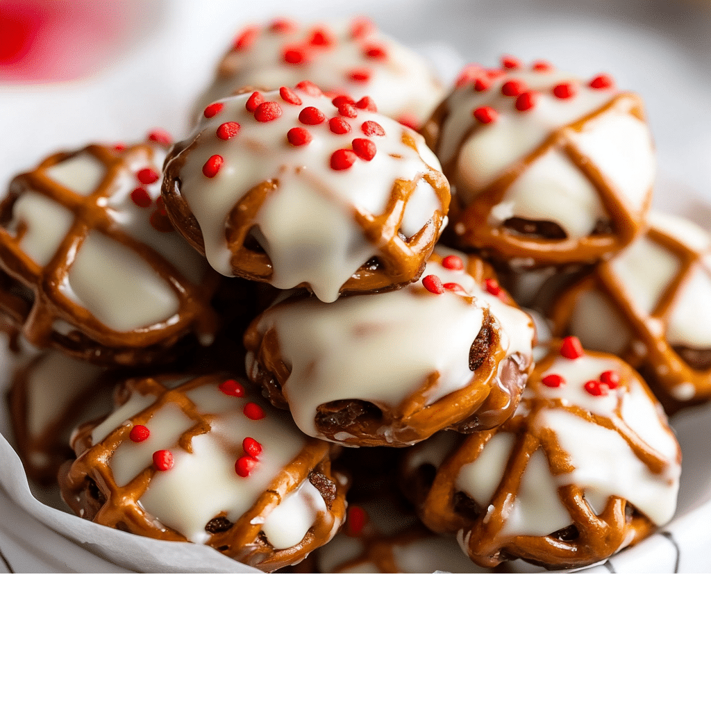 Candy Bar Pretzel Bites