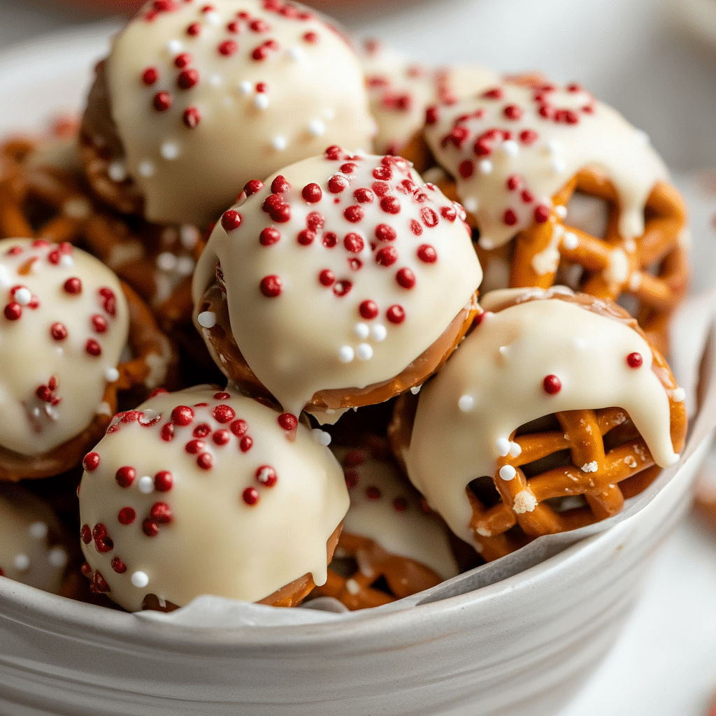 Candy Bar Pretzel Bites