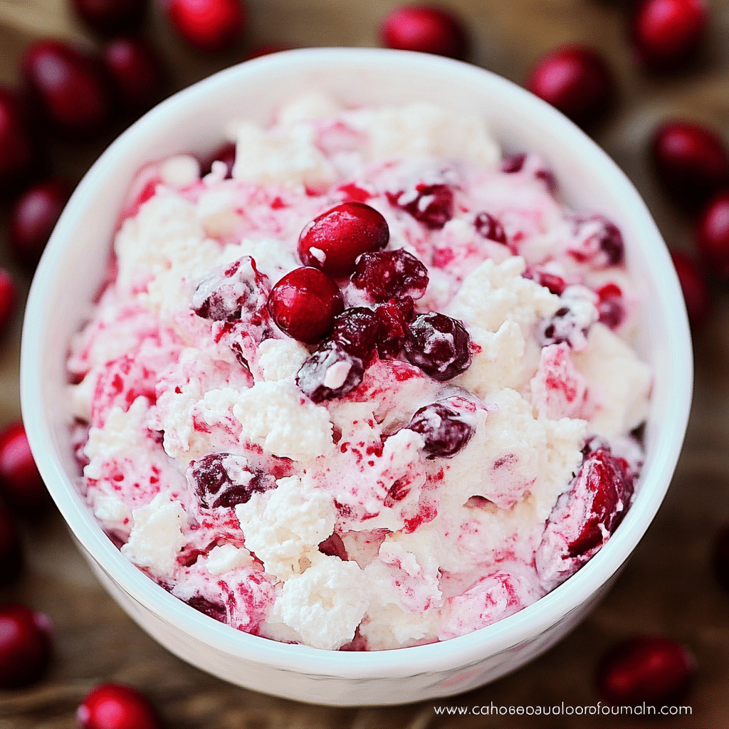 Cranberry Fluff Salad