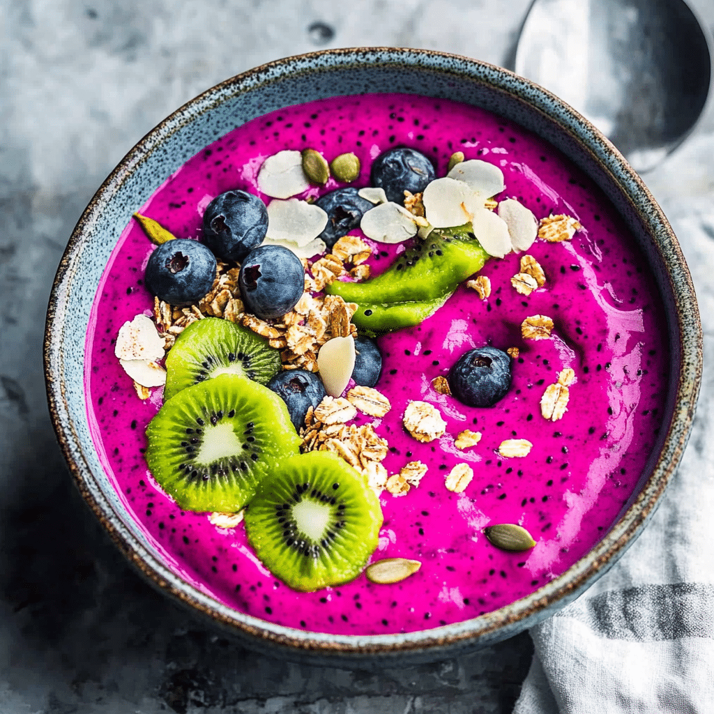 Dragon Fruit Smoothie Bowl