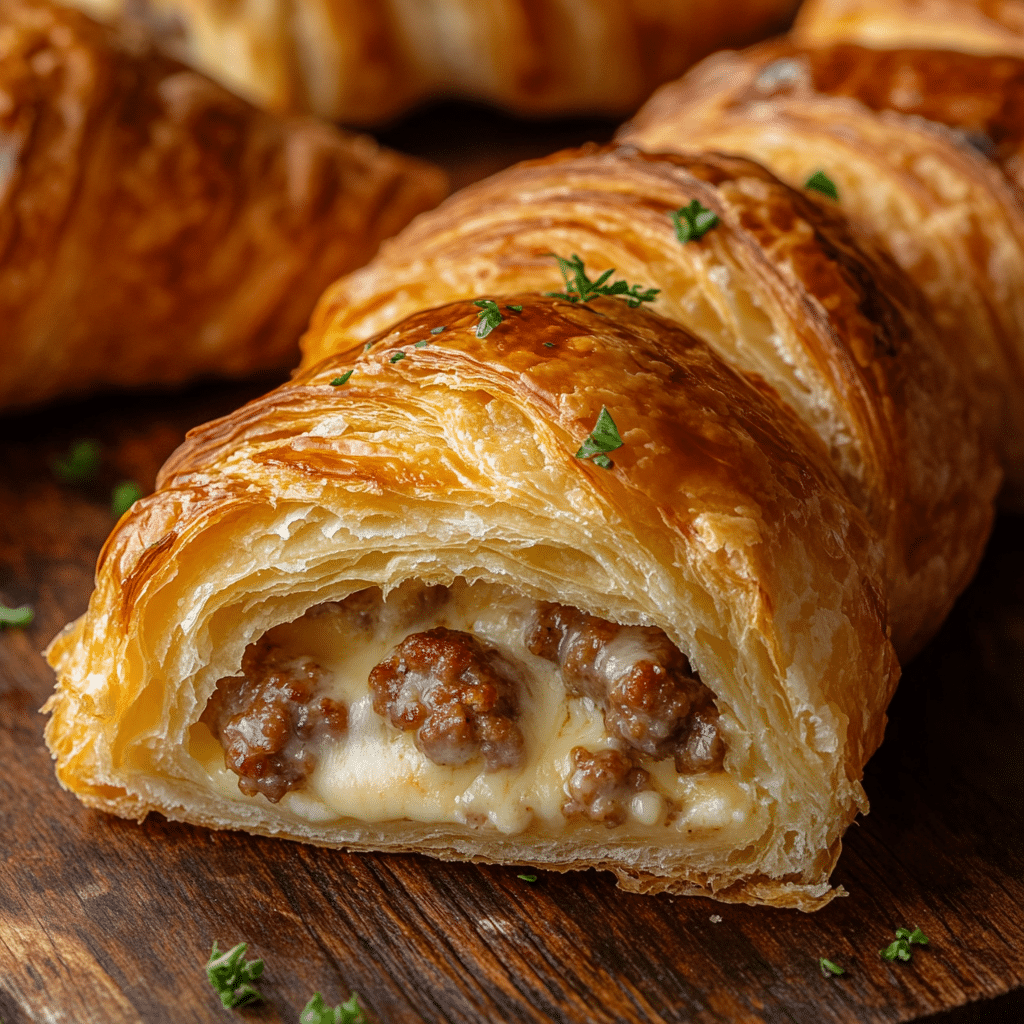 Sausage Cream Cheese Crescents