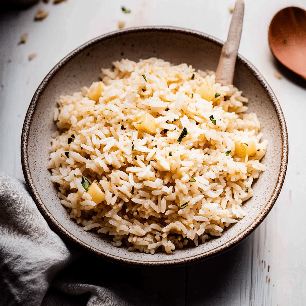 Easy Garlic Butter Rice