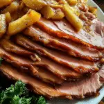 Crock Pot Brown Sugar Ham with Pineapple