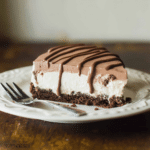 No Bake Brownie Batter Cheesecake