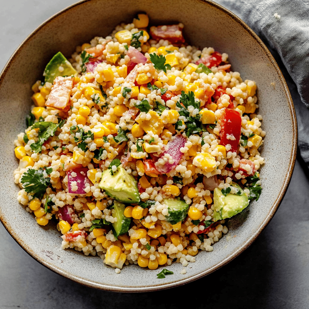 Couscous Corn Salad