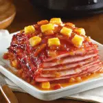 Crock Pot Brown Sugar Pineapple Ham